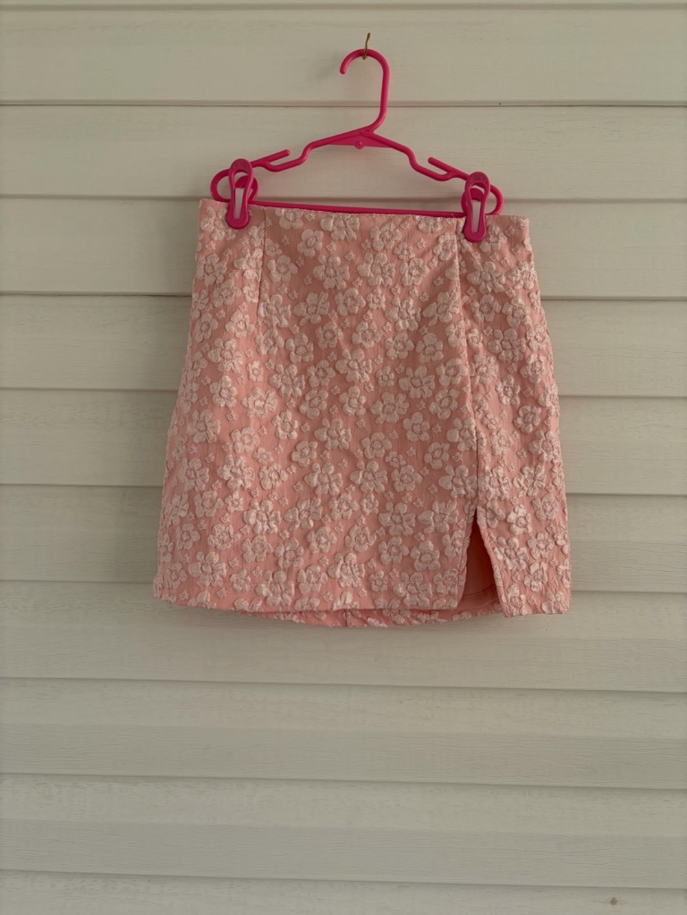 Wild Fable Pink Floral Pencil Skirt Y2K Bodycon Mini Skirt Feminine